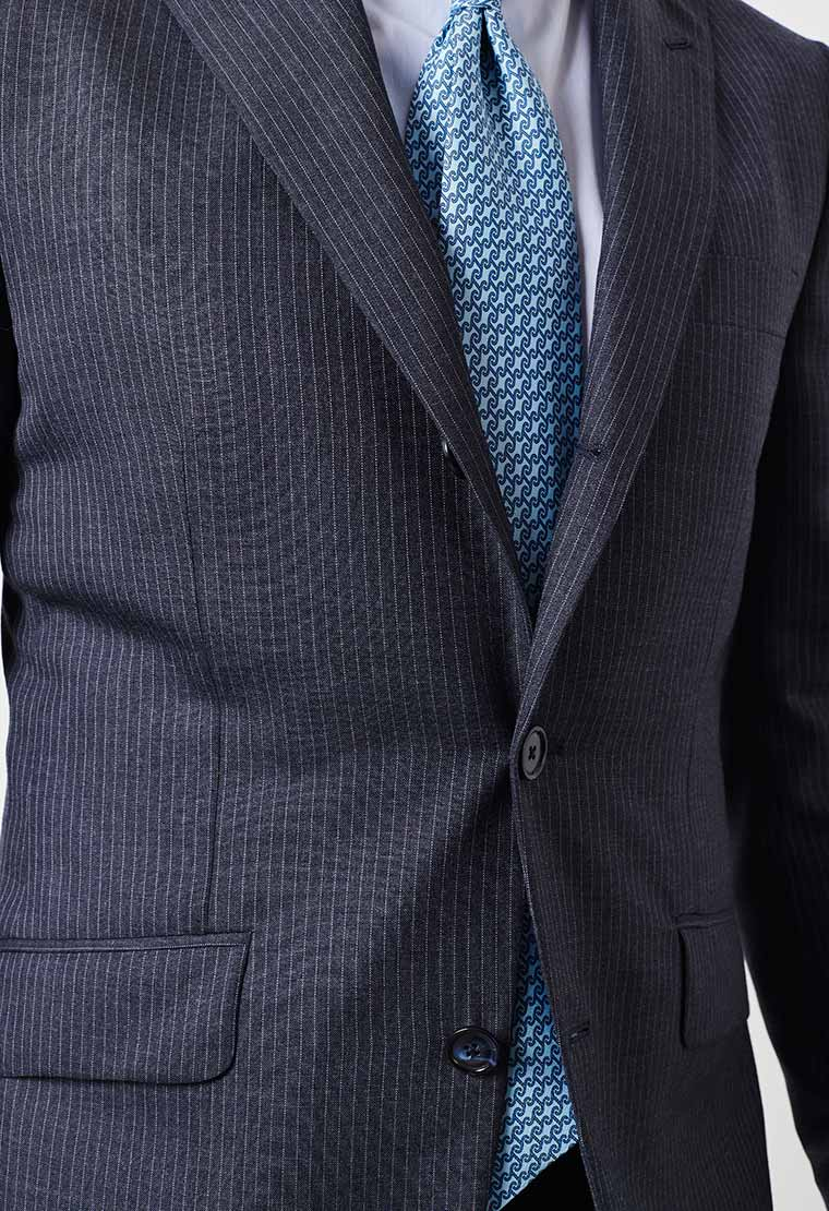Gray suit
